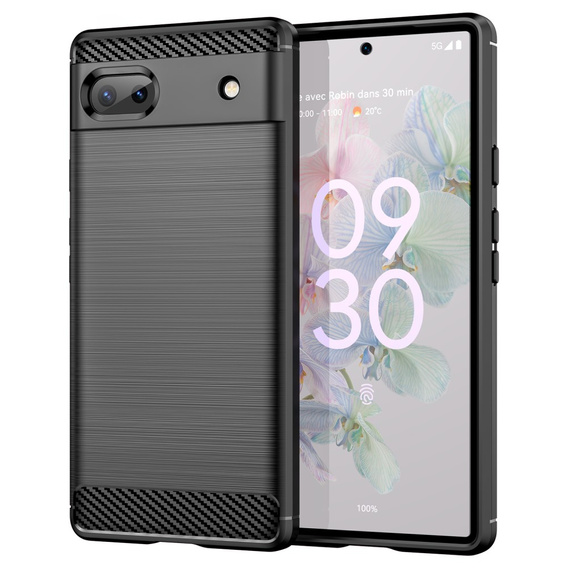 Huse pentru Google Pixel 6A, Carbon, negru