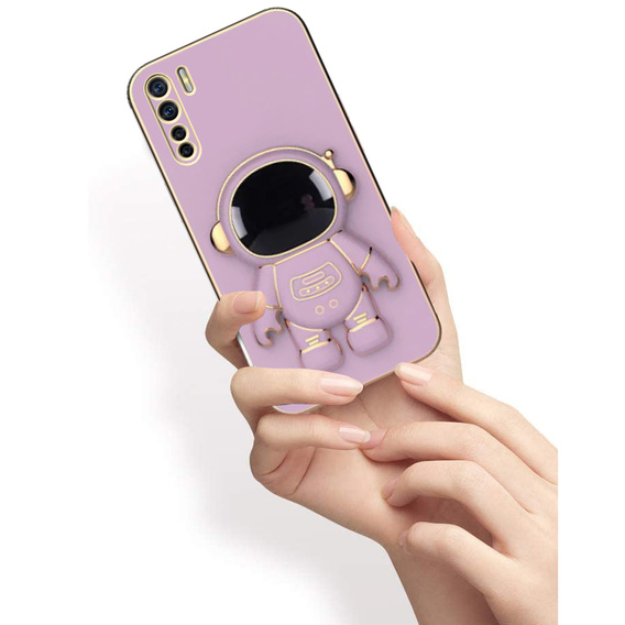 Huse pentru Oppo A91/F15, Astronaut, violet