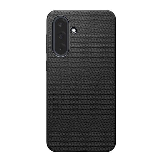 Carcasa Spigen pentru Samsung Galaxy A36 5G, Liquid Air, negru + 9H Tempered Glass