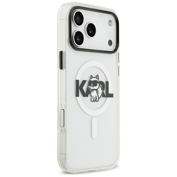 Husă Karl Lagerfeld IML Choupette MagSafe pentru iPhone 17 Pro