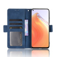 Cu clapetă pentru Xiaomi Mi 10T 5G/10T Pro 5G, Card Slot, albastru