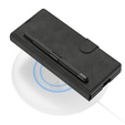 Carcasă portofel cu clapetă neagră pentru Samsung Galaxy Z Fold 7 5G