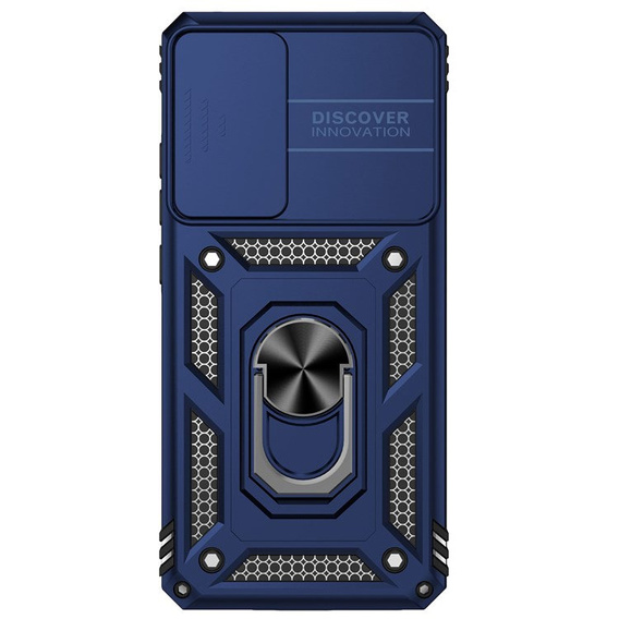 Husă blindată pentru Xiaomi 12 / 12X, CamShield Slide, albastru