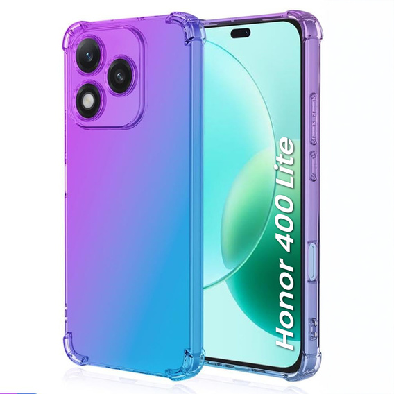 Husa pentru Honor 400 Lite, Gradient Dropproof, Violet / albastru