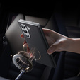Husă din fibră de carbon SULADA pentru MagSafe pentru Samsung Galaxy Z Fold6 5G, negru