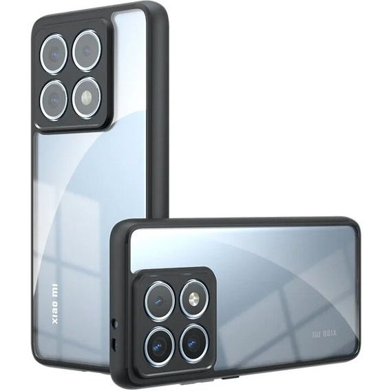 Huse pentru Xiaomi 14T Pro, Fusion Hybrid, transparentă