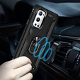 Husă blindată pentru OnePlus 9 Pro, Nox Case Ring, negru