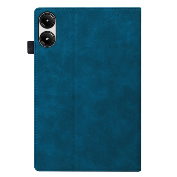 Husă pentru Xiaomi Redmi Pad Pro / Xiaomi Poco Pad, Classic, cu spațiu pentru stylus, albastru