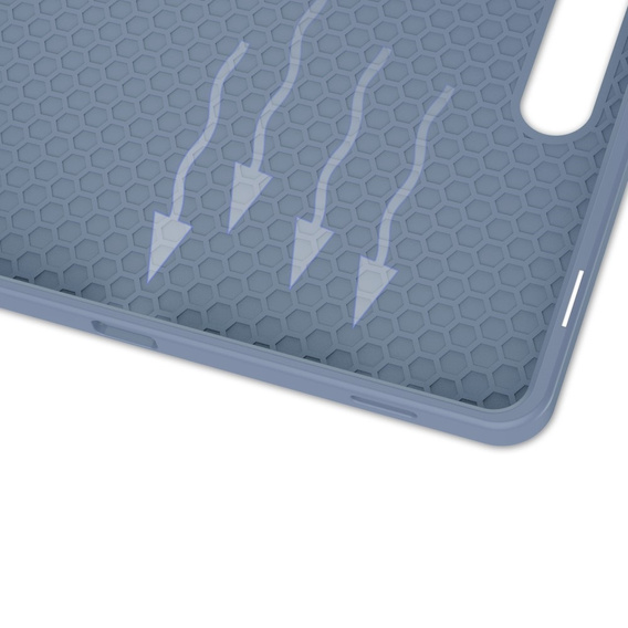 Husă pentru Samsung Galaxy Tab S10 Lite / S10 FE / S9 FE, Smartcase cu spațiu pentru stylus, violet