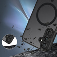 Husă pentru Samsung Galaxy S25 FE, pentru MagSafe, ERBORD Matt Case, negru