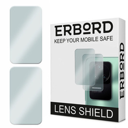 2x ERBORD sticlă călită ERBORD pentru camera pentru Xiaomi Poco F4 5G / Redmi K40S 5G