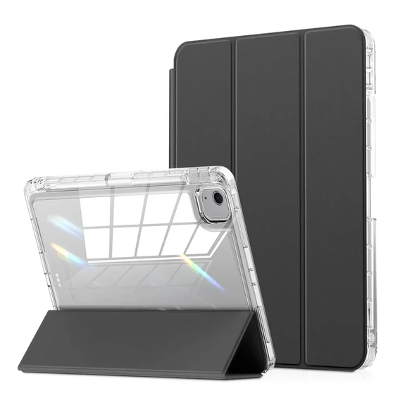Husă pentru iPad Air 13" 2025/2024 (7/6 gen.), Smartcase Hybrid, cu spațiu pentru stylus, negru