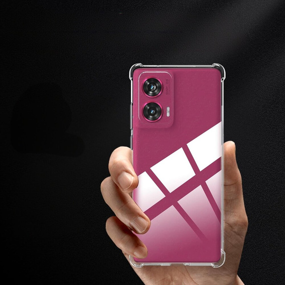 Huse pentru Motorola Edge 50 Fusion 5G, Dropproof, transparentă