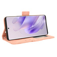 Cu clapetă pentru Infinix Zero 30 5G, Card Slot, roz