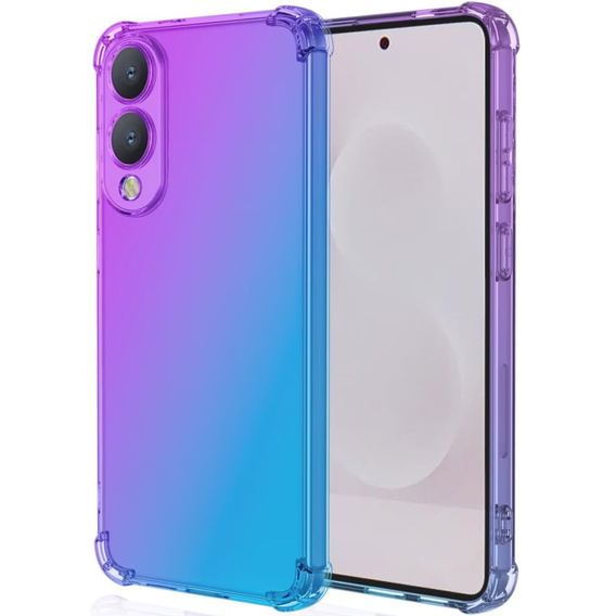 Husa pentru Samsung Galaxy S25 Edge, Gradient Dropproof, Violet / albastru