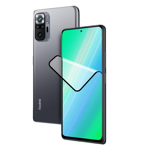 2x sticlă ceramică ERBORD Hybrid Glass pentru Xiaomi Redmi Note 10 Pro
