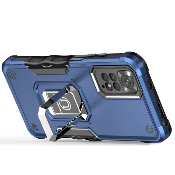 Huse pentru Xiaomi Redmi Note 11 / 11S, Dual-Layer Armor, albastru