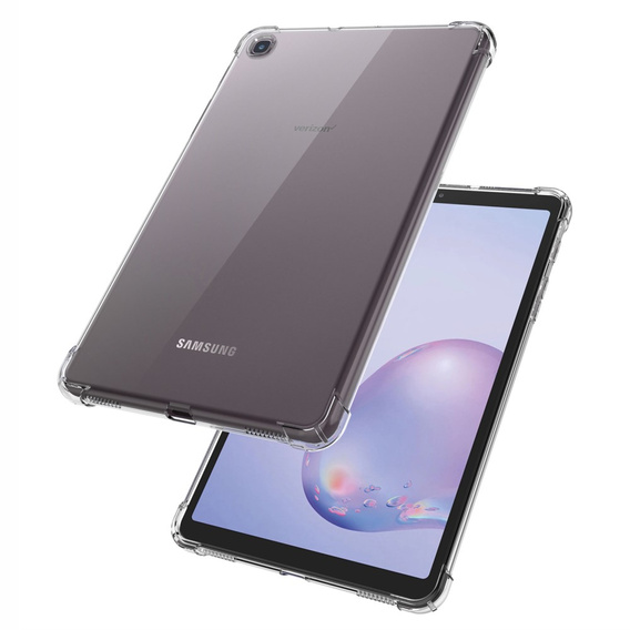 Husă pentru Samsung Galaxy Tab A7 Lite, silicon, transparentă