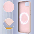 Huse pentru iPhone 16e, Silicone MagSafe, roz