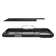 Carcasa Spigen pentru iPhone 16 Pro Max, Core Armor MagSafe, negru + 9H Tempered Glass