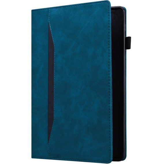 Husă pentru Lenovo Tab P12 Pro 12.6, Classic, cu spațiu pentru stylus, albastru