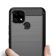 Huse pentru Realme C21Y / C25Y, Carbon, negru