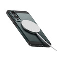 Carcasa Spigen pentru Samsung Galaxy A36 5G, Tough Armor Mag MagSafe, negru + 9H Tempered Glass