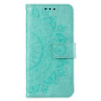 Cu clapetă pentru Realme 12 Pro 5G / 12 Pro+ 5G, Mandala, verde