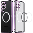 Carcasă de protecție pentru camera foto pentru Samsung Galaxy S25 Ultra, CamShield MagSafe, violet
