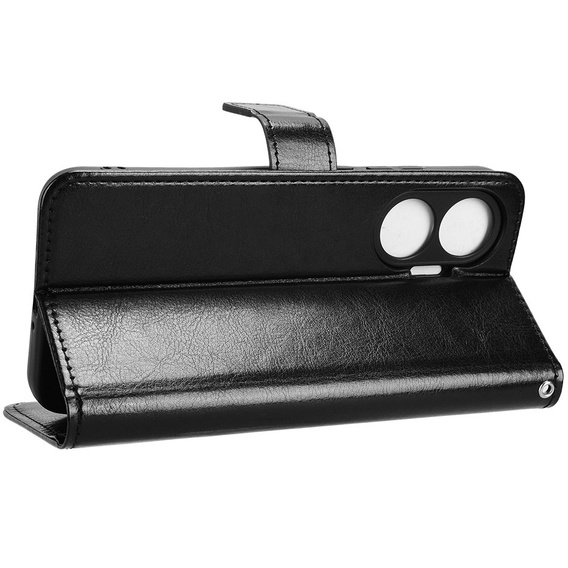 Crazy Horse Wallet flip caz pentru Xiaomi Poco F7 5G