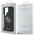 GUESS Huse pentru Samsung Galaxy S25 Ultra, 4G Big Metal Logo, negru