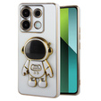 Carcasă pentru Xiaomi Redmi Note 13 Pro 5G, Astronaut, alb + sticlă călită 9H