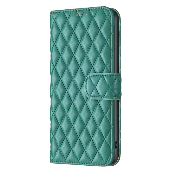 Cu clapetă pentru Motorola Edge 40 Neo, Wallet, BINFEN COLOR, verde