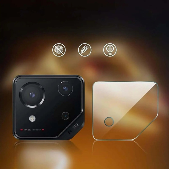 Sticlă temperată pentru camera foto pentru ASUS ROG Phone 8 Pro, transparentă