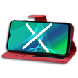 Cu clapetă pentru Xiaomi Redmi Note 8 Pro, Wallet Cat, roșu