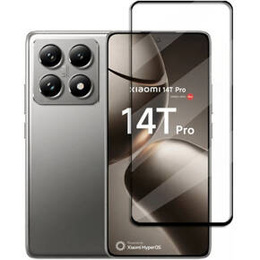 Sticlă călită 3D pentru Xiaomi 14T Pro, cadru negru