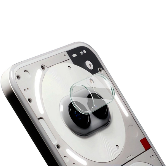Sticlă temperată pentru camera foto pentru Nothing Phone 2a, transparentă