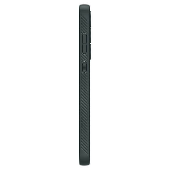 Carcasa Spigen pentru Samsung Galaxy A55 5G, Liquid Air, verde + 9H Tempered Glass