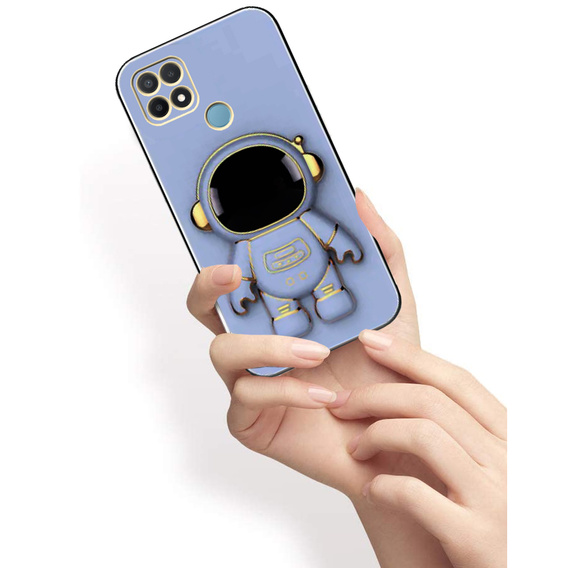 Huse pentru Oppo A15/A15S, Astronaut, albastru