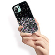 Huse pentru Xiaomi Mi 11 Lite / Mi 11 Lite 5G / 11 Lite 5G NE, Glittery, negru