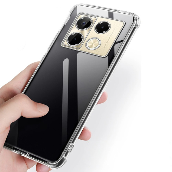 Huse pentru Infinix Note 40 Pro, Dropproof, transparentă