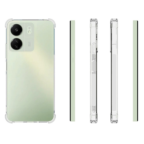 Huse pentru Xiaomi Redmi 13C / Poco C65, Dropproof, transparentă