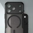 Husă pentru iPhone 17 Pro Max, pentru MagSafe, blindată, neagră