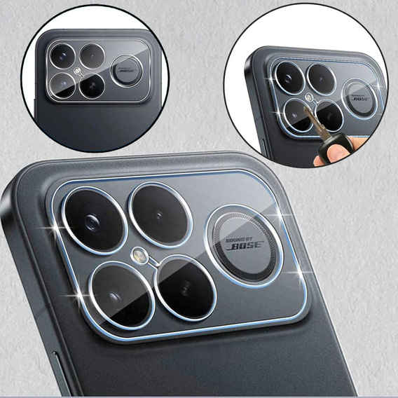 2x Protector de ecran din sticlă temperată ERBORD pentru Xiaomi Poco F8 Ultra