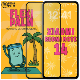 Sticlă ceramică 9D Flexi Palm pentru Xiaomi Redmi Note 14 4G / 14 5G