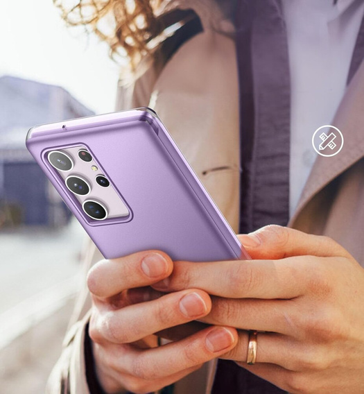 Huse pentru Samsung Galaxy S23 Ultra, Suritch Full Body, violet