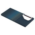 Carcasa pentru Samsung Galaxy S25 Ultra, Carbon Fiber MagSafe, albastru