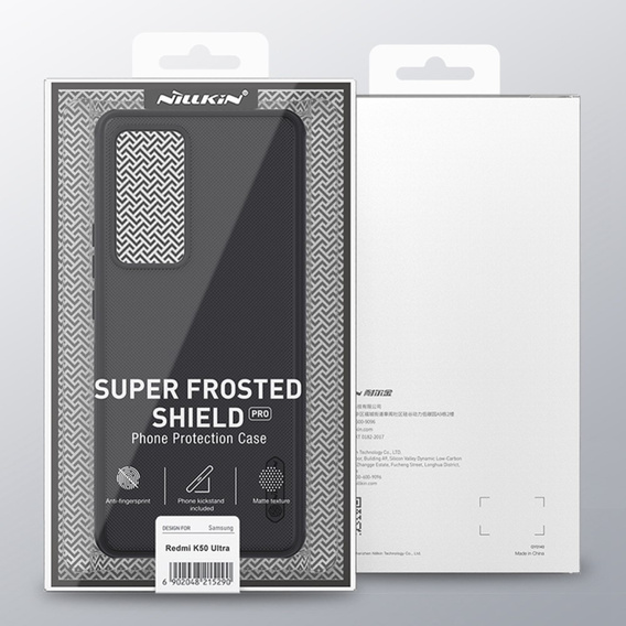 Carcasă NILLKIN pentru Xiaomi 12T, Super Frosted Shield Case, albastru