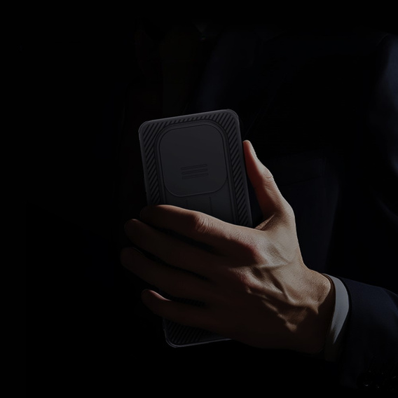 Carcasă blindată Nillkin pentru Xiaomi Redmi Note 14 Pro+ 5G, CamShield Pro, negru
