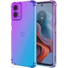 Husa pentru Motorola Edge 50 Fusion 5G, Gradient Dropproof, Violet / albastru
